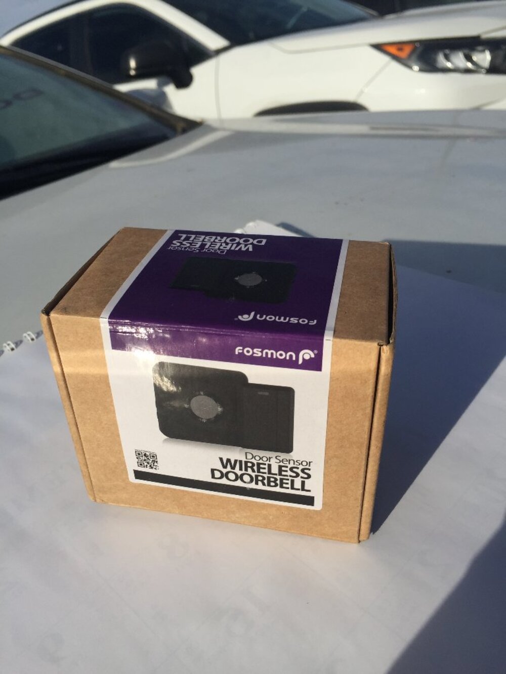 Fosmon WaveLink Wireless Door Chime – 400ft Range – 52 Tunes – NIB (51004HOM)